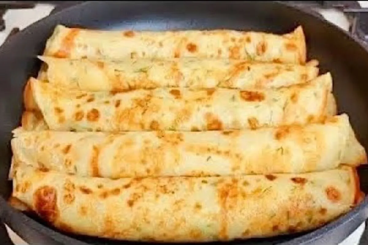 Massa de panqueca doce fácil e rápida, perfeita para seu caf