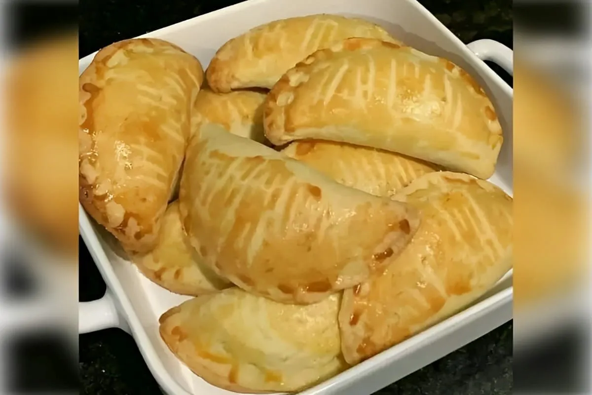 Massa de pastel com guaraná para fazer pastel assado prática