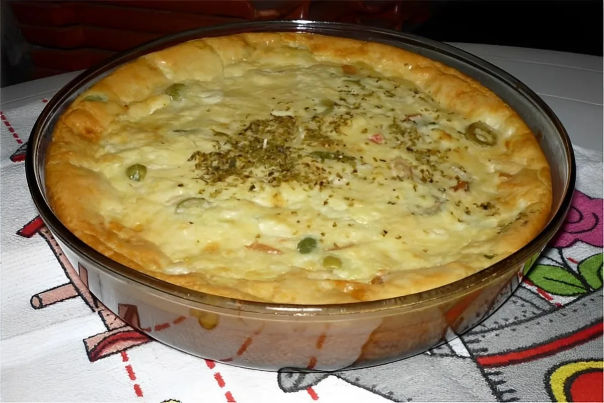 Massa de torta de liquidificador para usar com qualquer rech