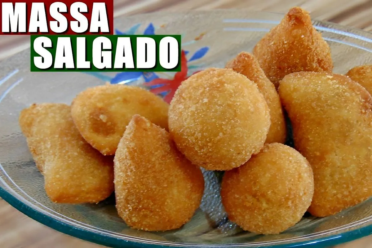 Massa para salgados fritos fácil e econômica perfeita para f