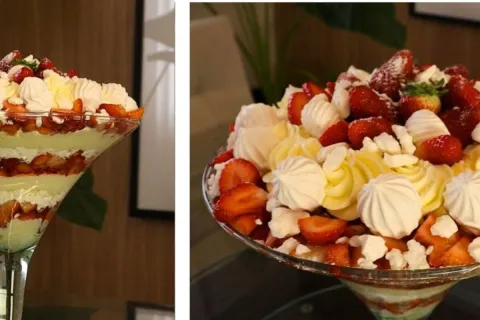 Merengue de morango: veja como montar essa sobremesa maravil