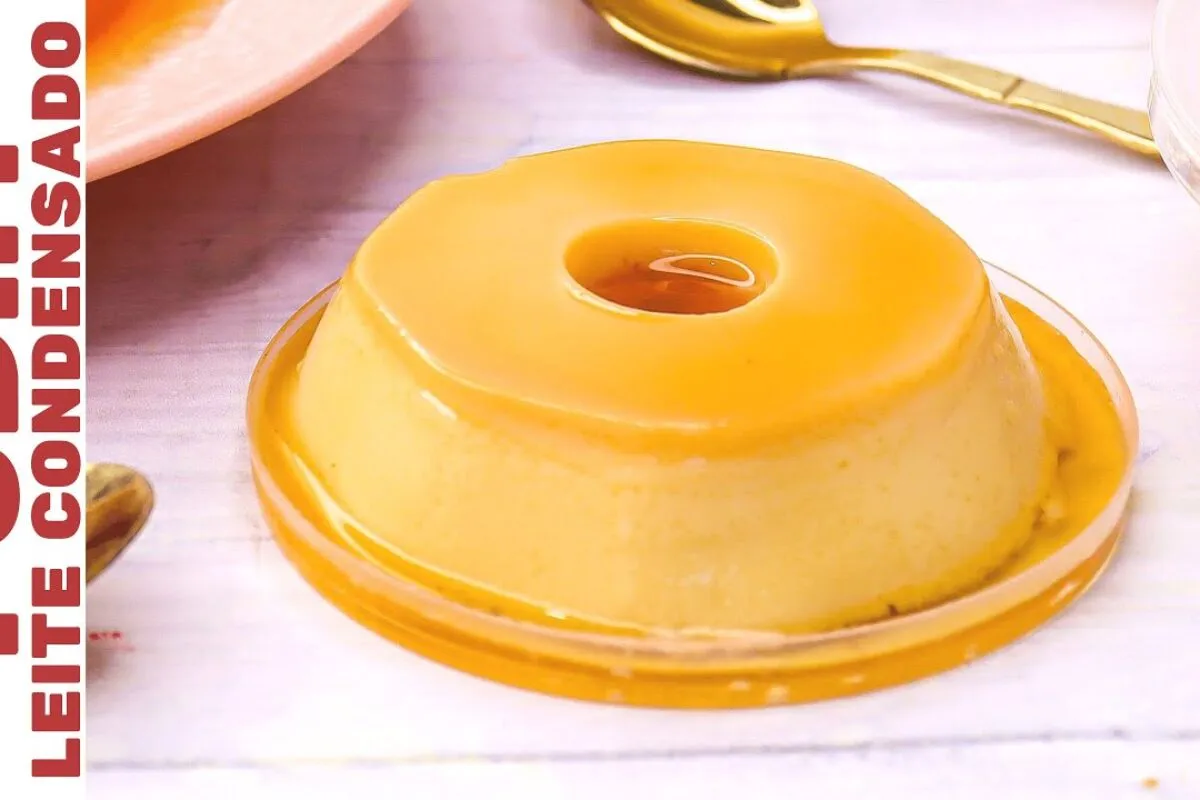 Mini pudim de leite condensado super charmoso: a sobremesa i