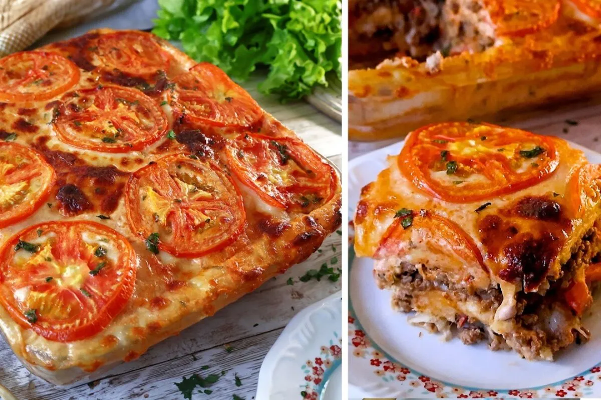 Mistão de forno com carne moída, uma refeição econômica e co