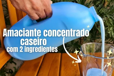 Misturei álcool e sabonete derretido e fiz um amaciante conc