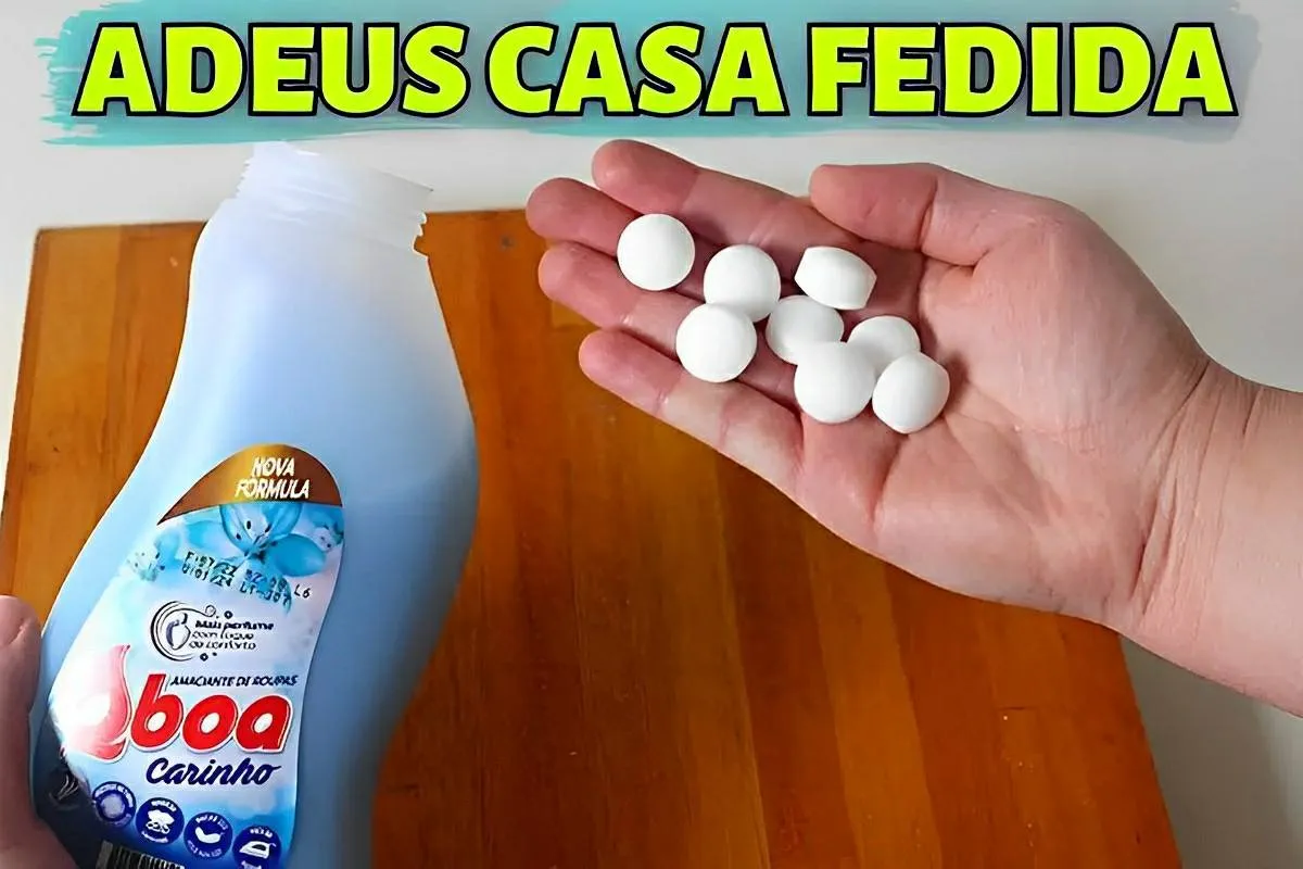Misturei alguns produtos do armário e fiz um poderoso bom ar