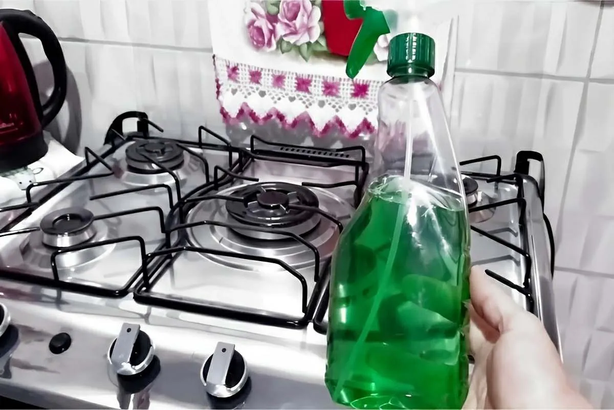 Misturinha caseira para limpar e dar brilho em qualquer fogã