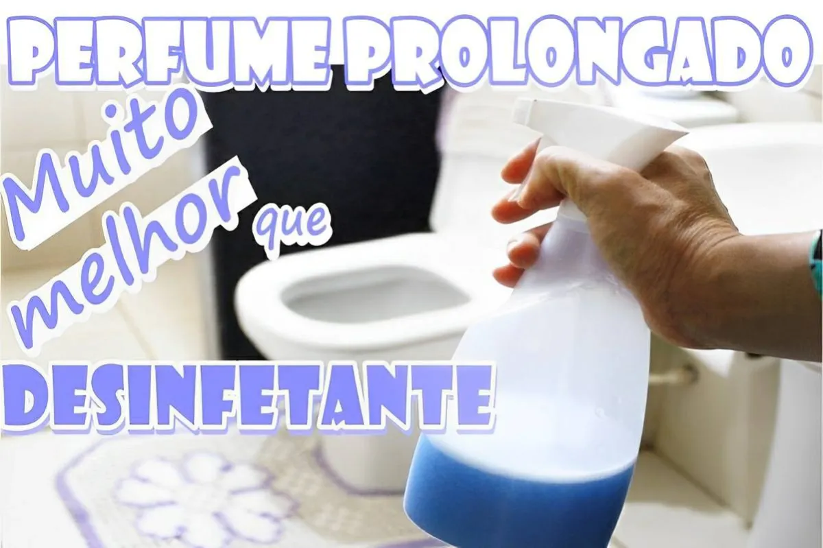 Misturinha caseira para limpar e perfumar banheiro sem fazer