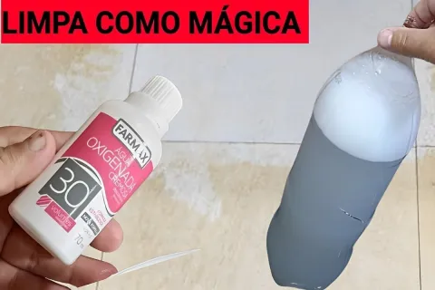 Misturinha caseira para limpar pisos que desencarde até as s