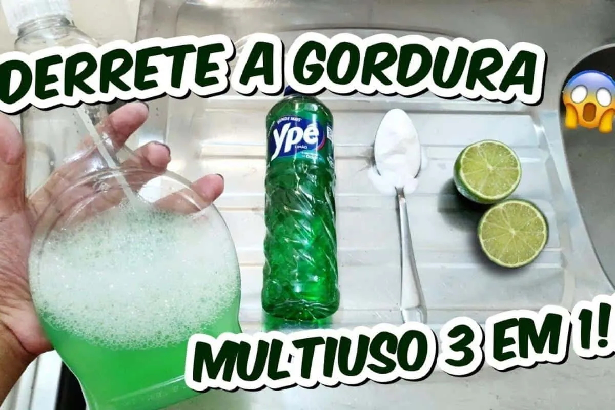 Misturinha multiuso caseira: vai deixar sua cozinha super li