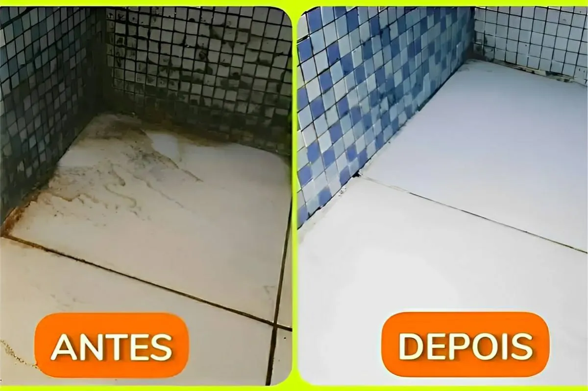 Misturinha para limpar azulejos e rejuntes sem fazer esforço