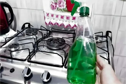 Misturinha para limpar fogão e deixá-lo brilhando como novo