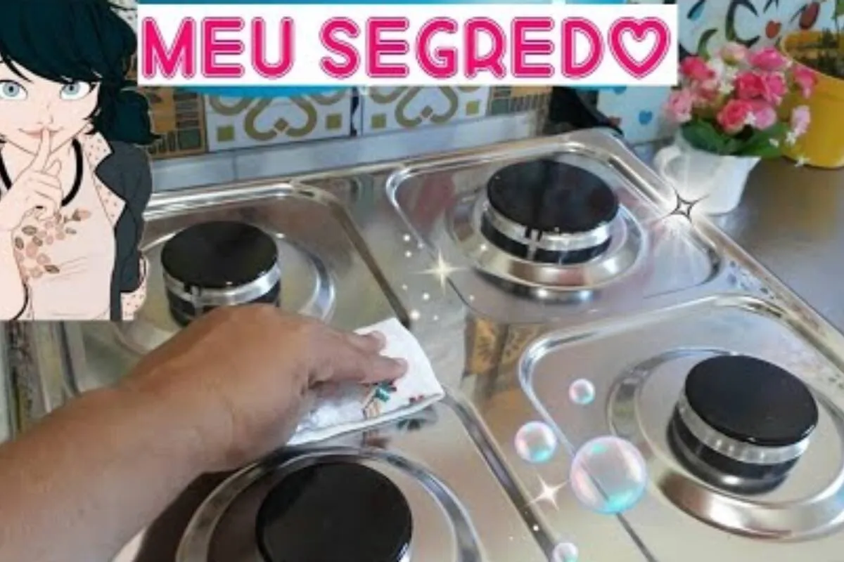 Misturinha para limpar fogão sujo e engordurado depois do al