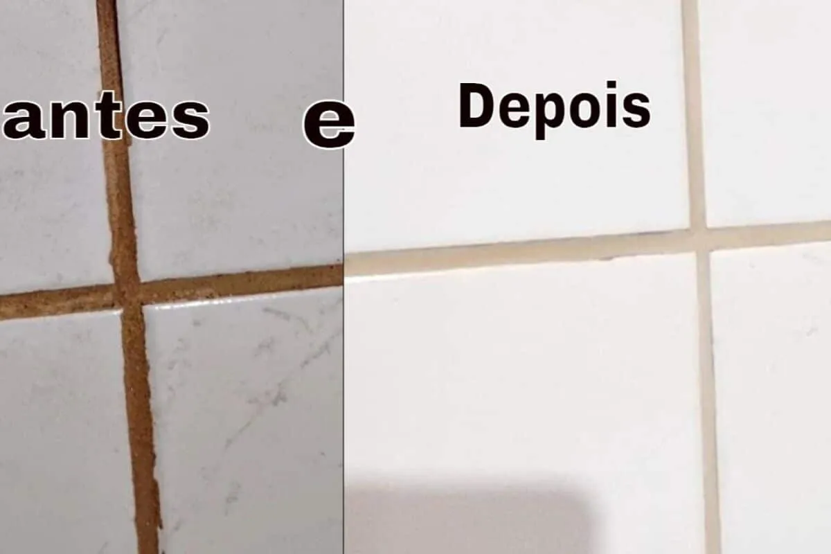 Misturinha para limpar rejuntes que remove a sujeira e deixa