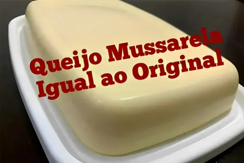 Muçarela caseira que rende bastante perfeita para fazer lanc