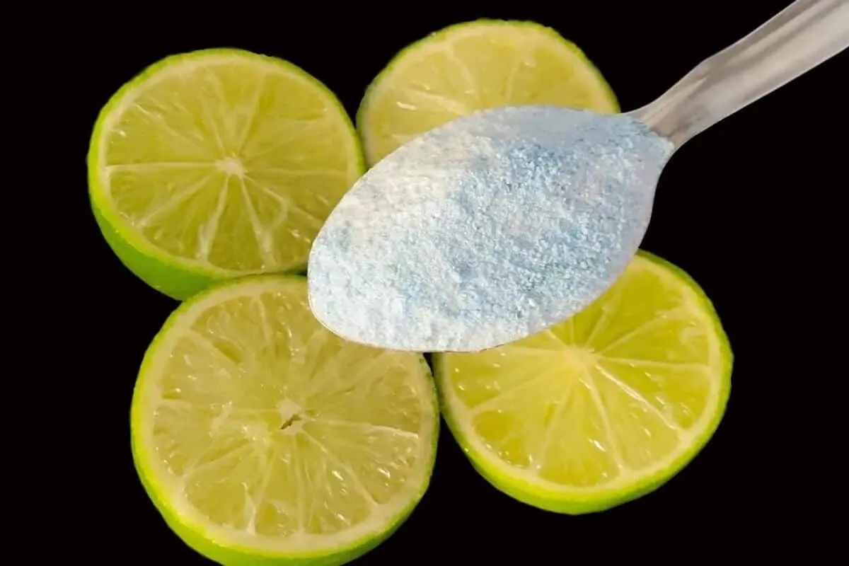 Multiuso caseiro perfumado feito com limão e sabão em pó, li