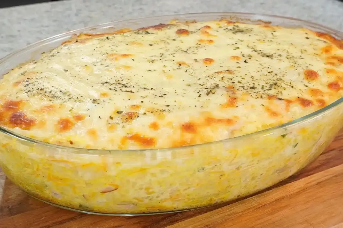 Não perco quase nada de tempo na cozinha para fazer esse arr
