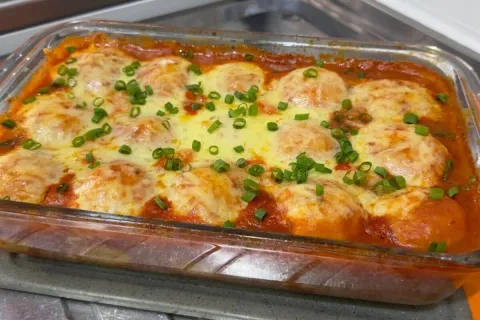 Nhocão de forno recheado com muito sabor que vai surpreender