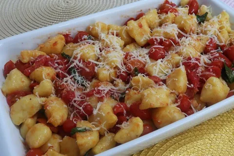 Nhoque de mandioquinha delicioso para salvar o seu almoço de