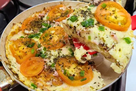 Omelete completo, fácil e rápido: veja o segredo para fazer 