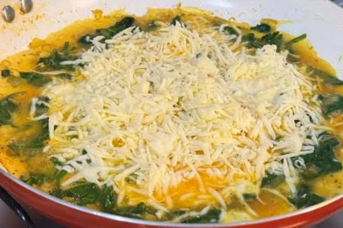 Omelete de espinafre: a receita simples, fácil, nutritiva e