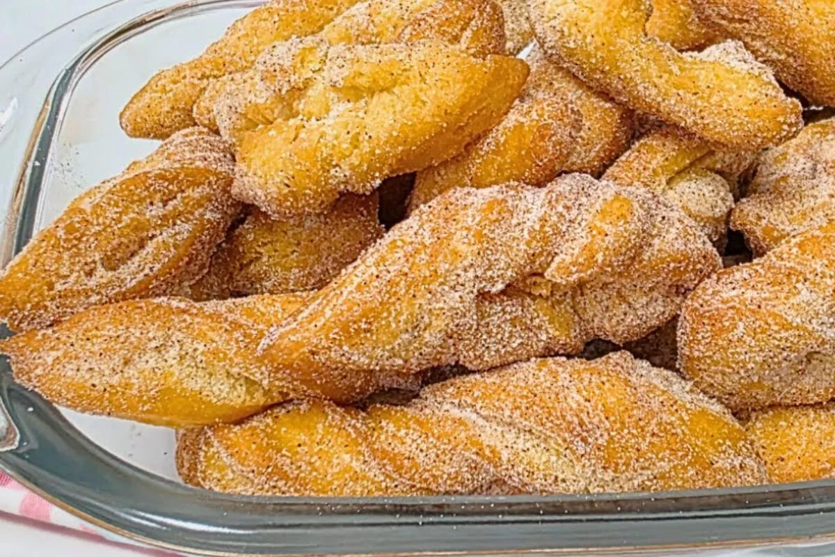 Orelha de gato: receita de massa sequinha e muito fácil de f