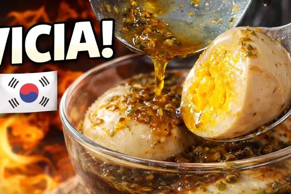 Ovos marinados coreanos: você não vai acreditar no sabor sur