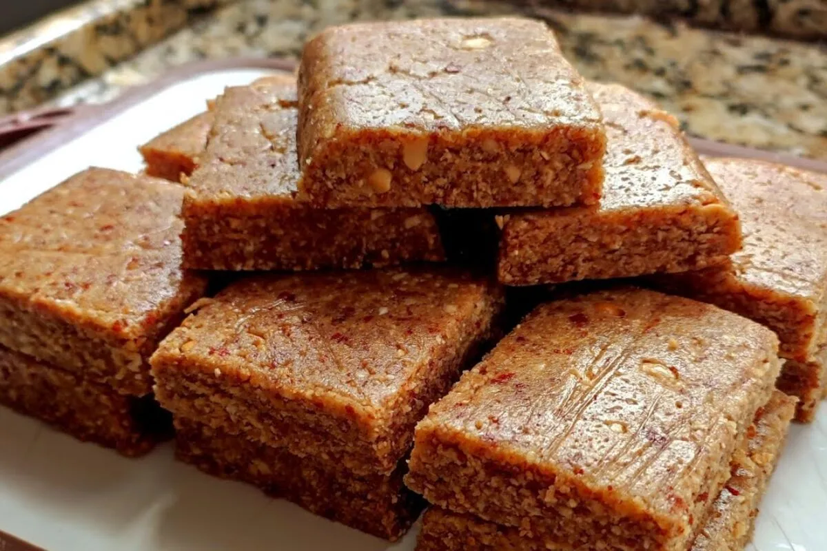 Paçoca caseira, para você servir como um docinho especial e