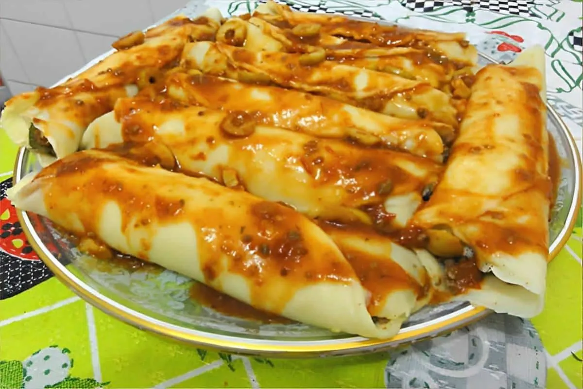 Panqueca de carne moída com abobrinha uma forma deliciosa da