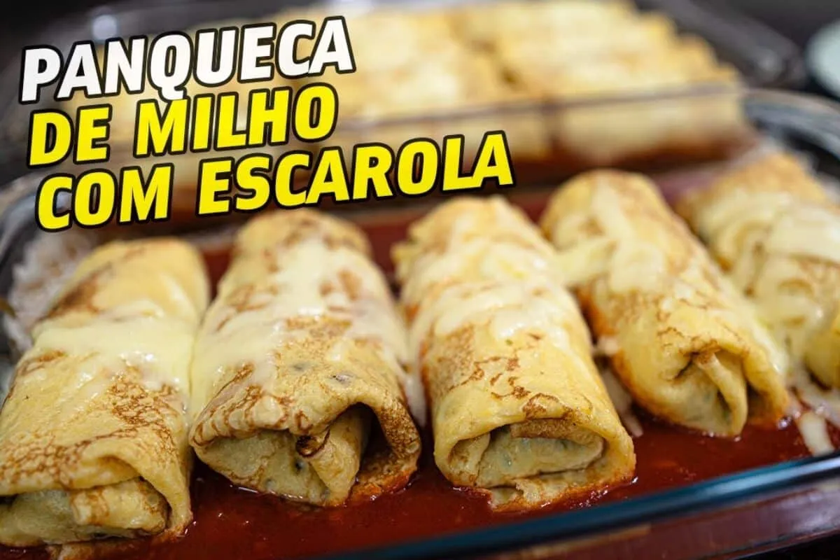 Panqueca de milho perfeita para você inovar no seu almoço de