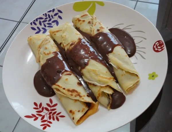 Panqueca Doce com 3 Ingredientes