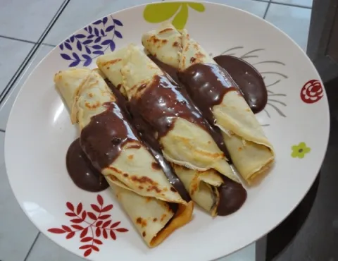 Panqueca Doce com 3 Ingredientes