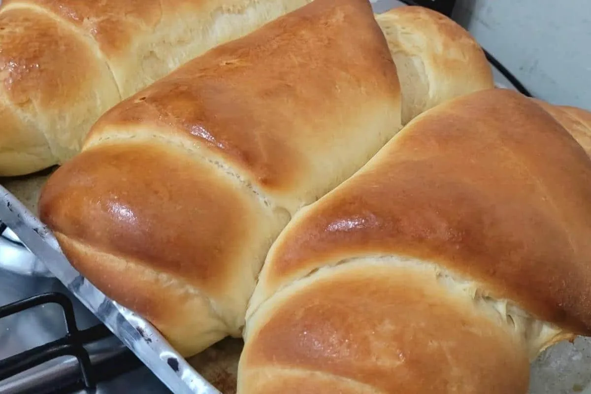 Pão caseiro da fazenda que cresce até no inverno e fica uma