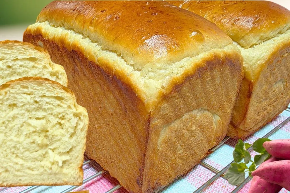 Pão caseiro de batata doce: não faça pão antes de ver essa r