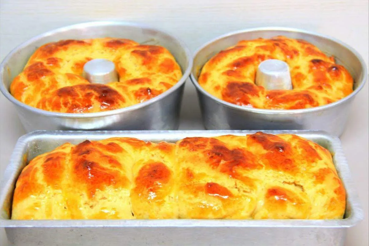 Pão caseiro de liquidificador para comer quentinho na hora d