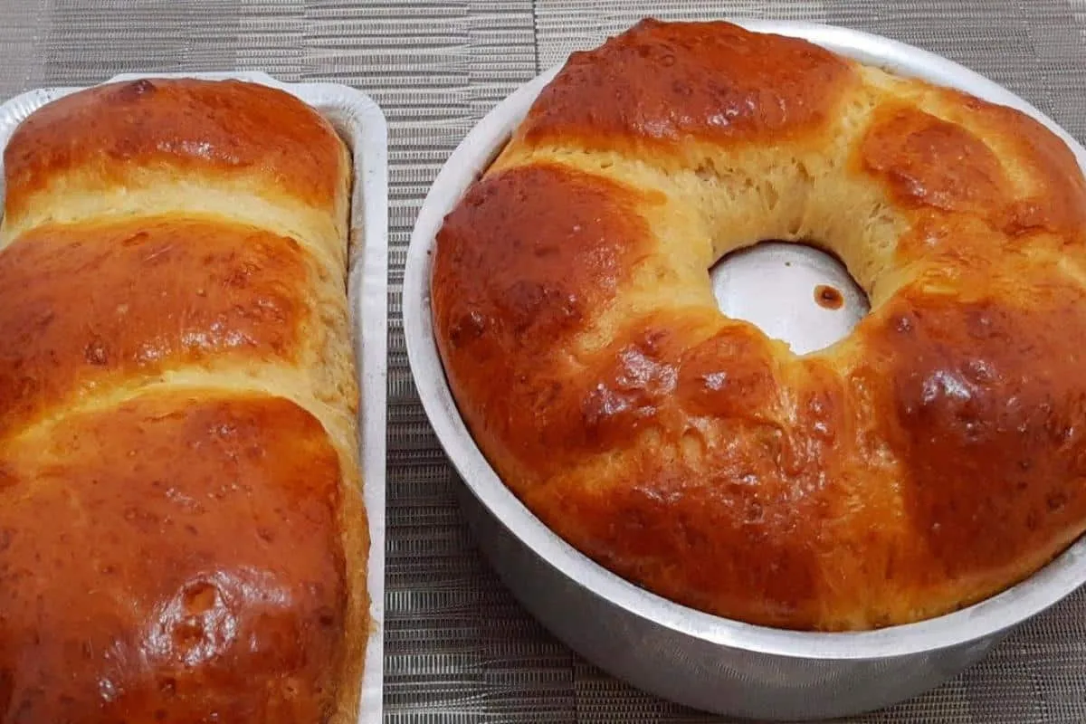 Pão caseiro de liquidificador que cresce bastante e você vai