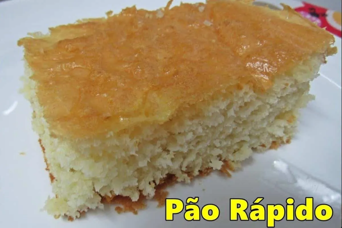 Pão caseiro de liquidificador que não precisa sovar e fica m