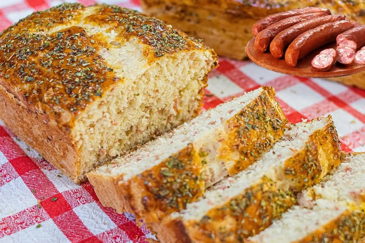 Pão caseiro recheado fofinho e macio que todo mundo pede mai