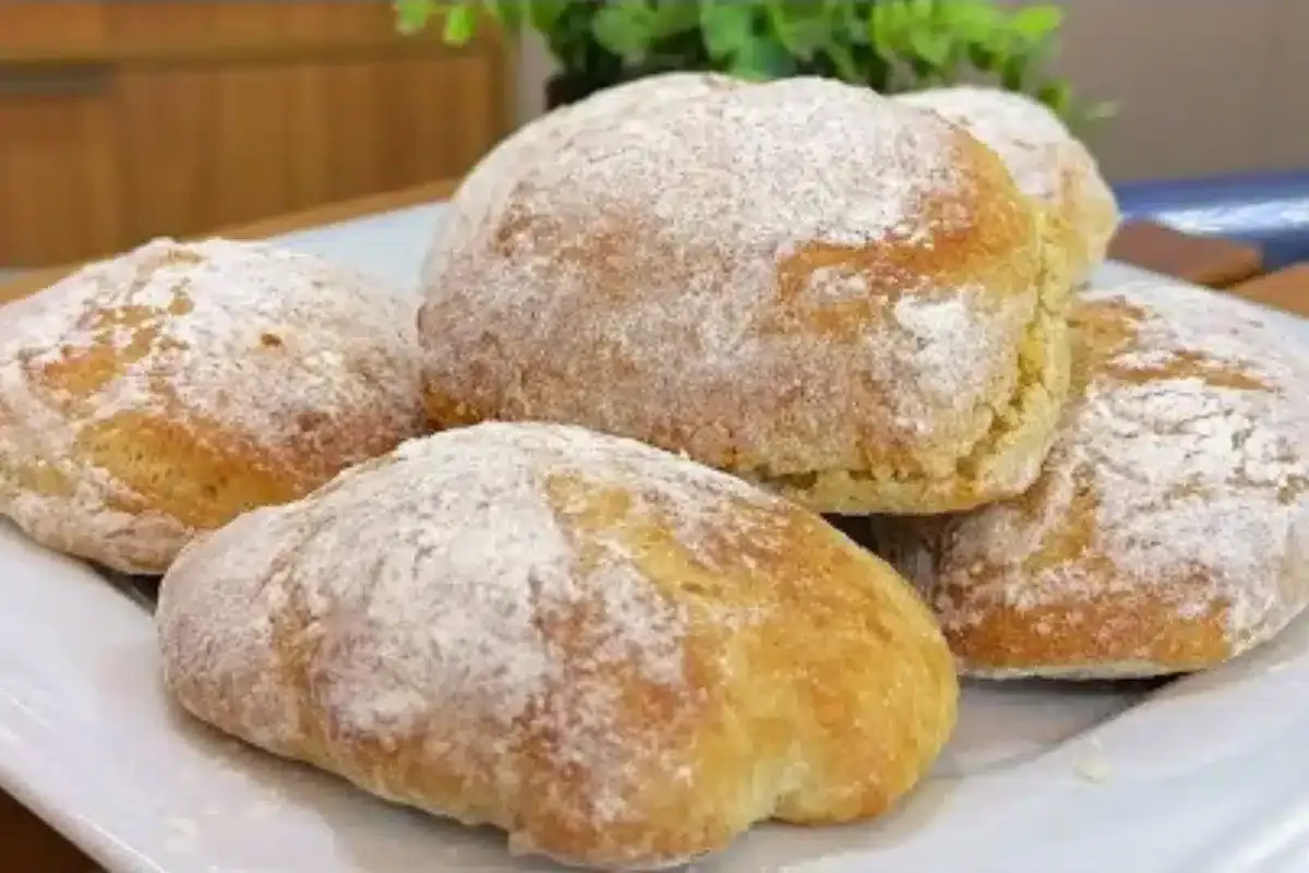 Pão caseiro sem sovar delicioso que vai te surpreender, feit