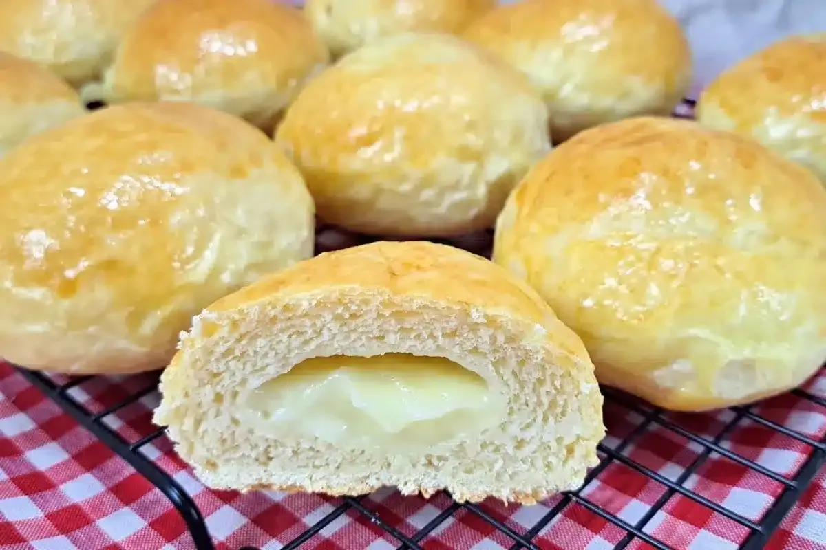 Pão de batata com requeijão: quando eu faço aqui em casa não