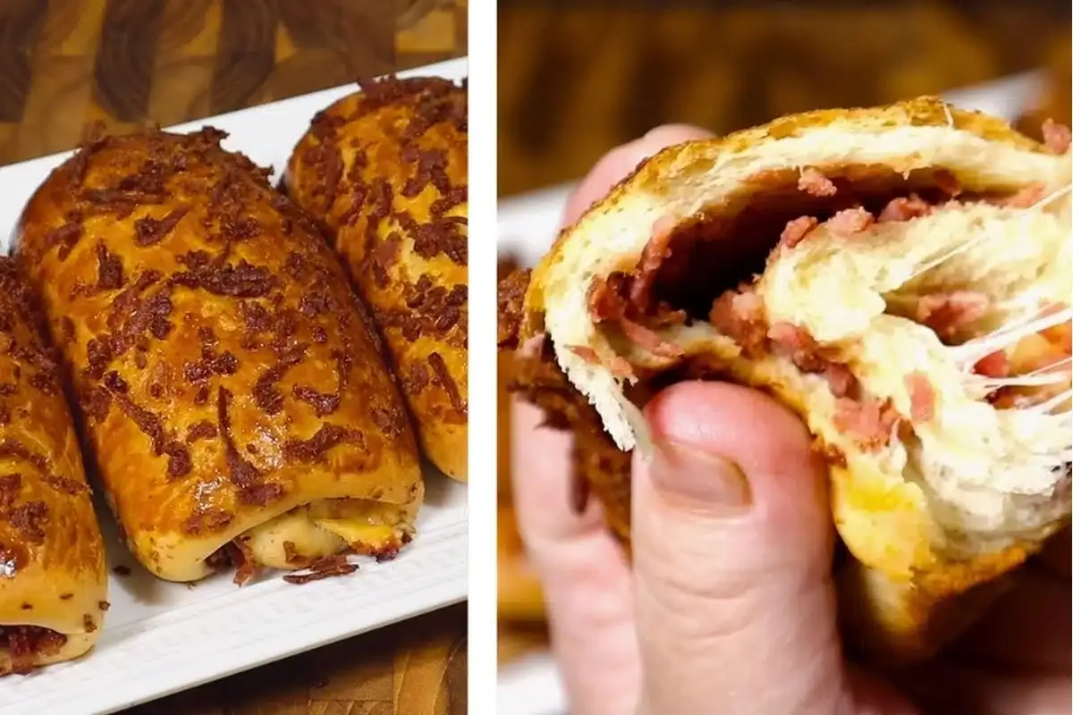Pão de calabresa fofinho e mega saboroso: gostoso igual salg