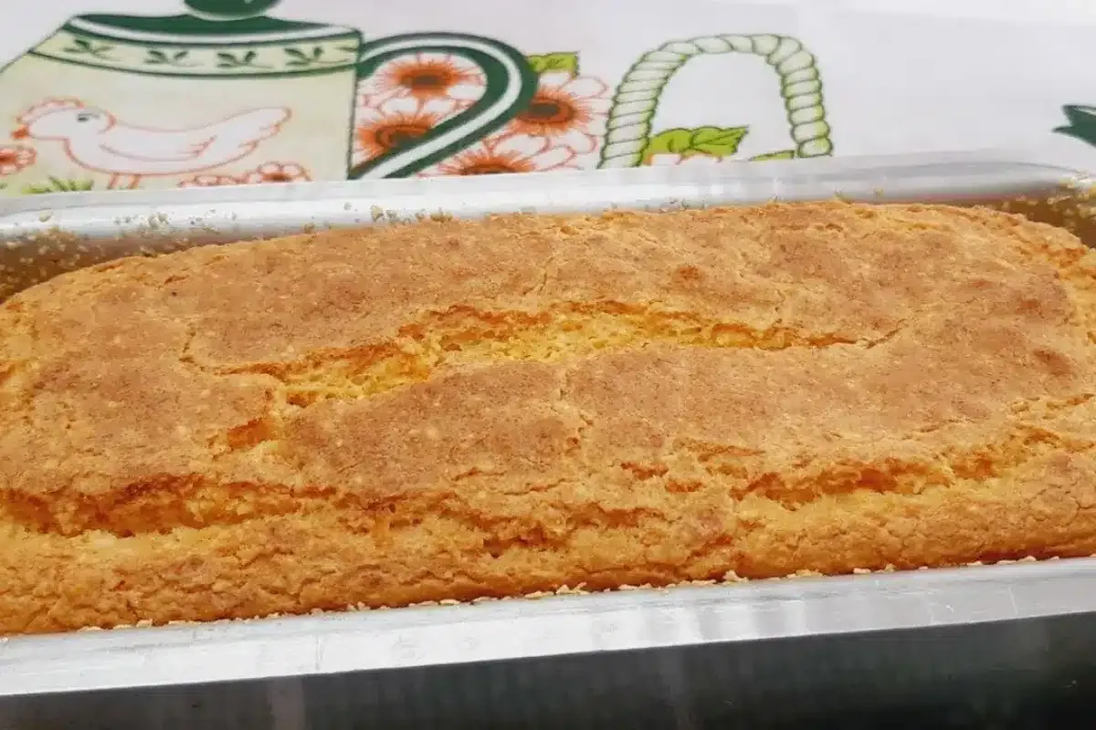 Pão de flocão sem trigo e sem glúten muito fofinho e delicio