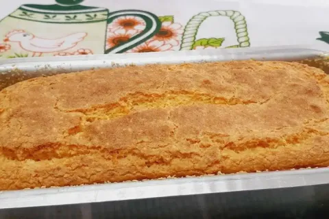 Pão de flocão sem trigo e sem glúten muito fofinho e delicio
