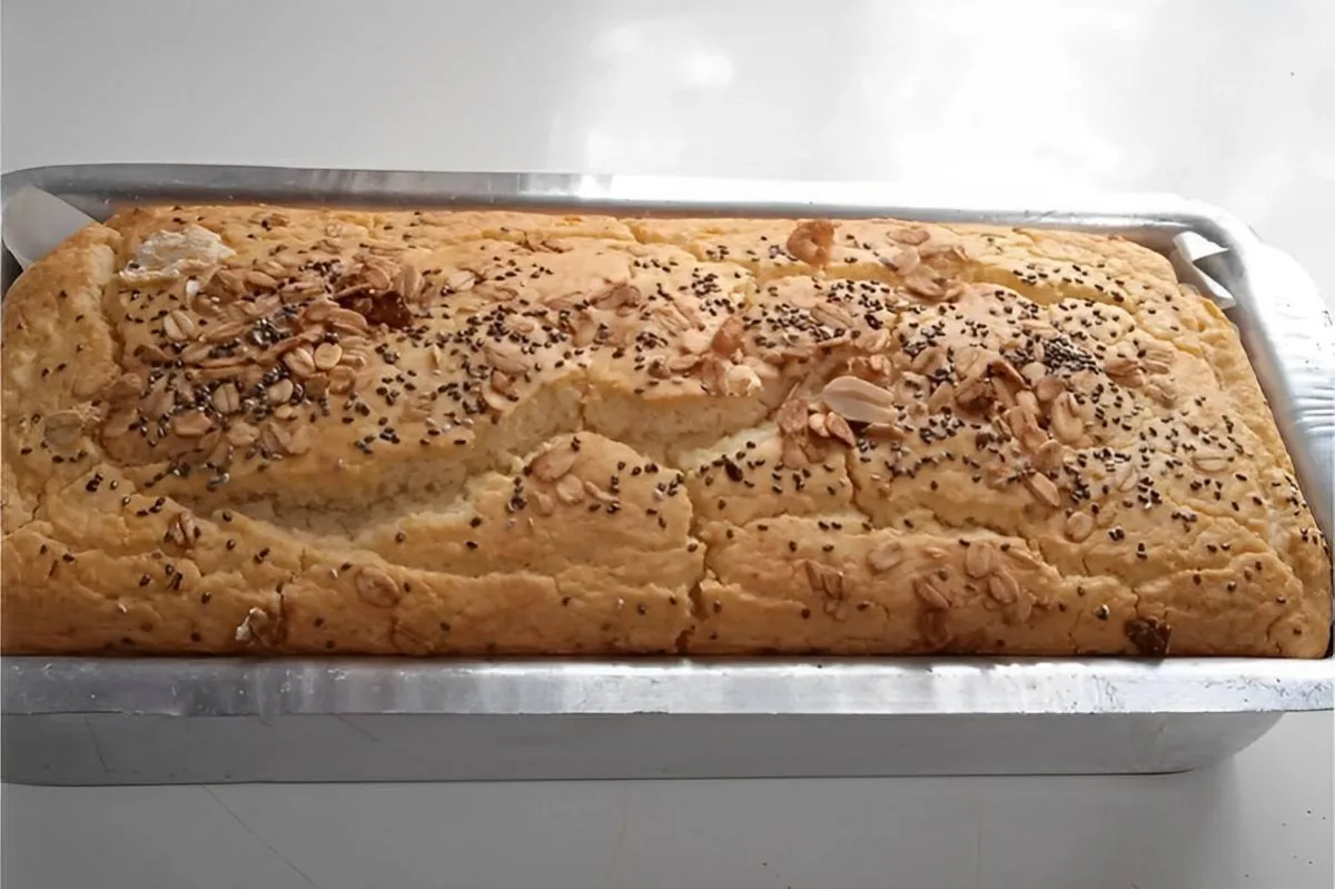 Pão de forma de tapioca sem farinha de trigo muito leve e fo
