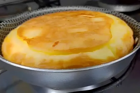 Pão de frigideira com 1 ovo só: muito leve delicioso e perfe