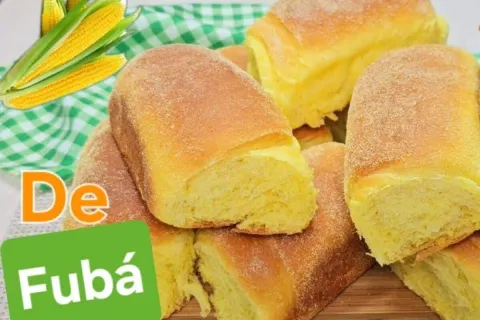 Pão de milho fácil da vovó: método colonial antigo do fubá e