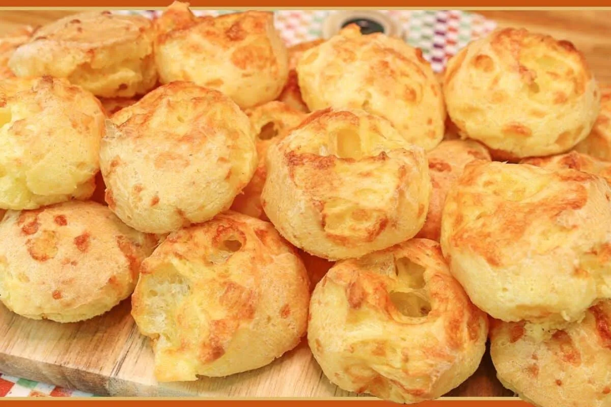Pão de queijo delicioso, fácil e rápido de fazer, sem precis