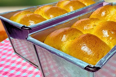 Pão tipo brioche fofinho e leve o mais gostoso que você vai 