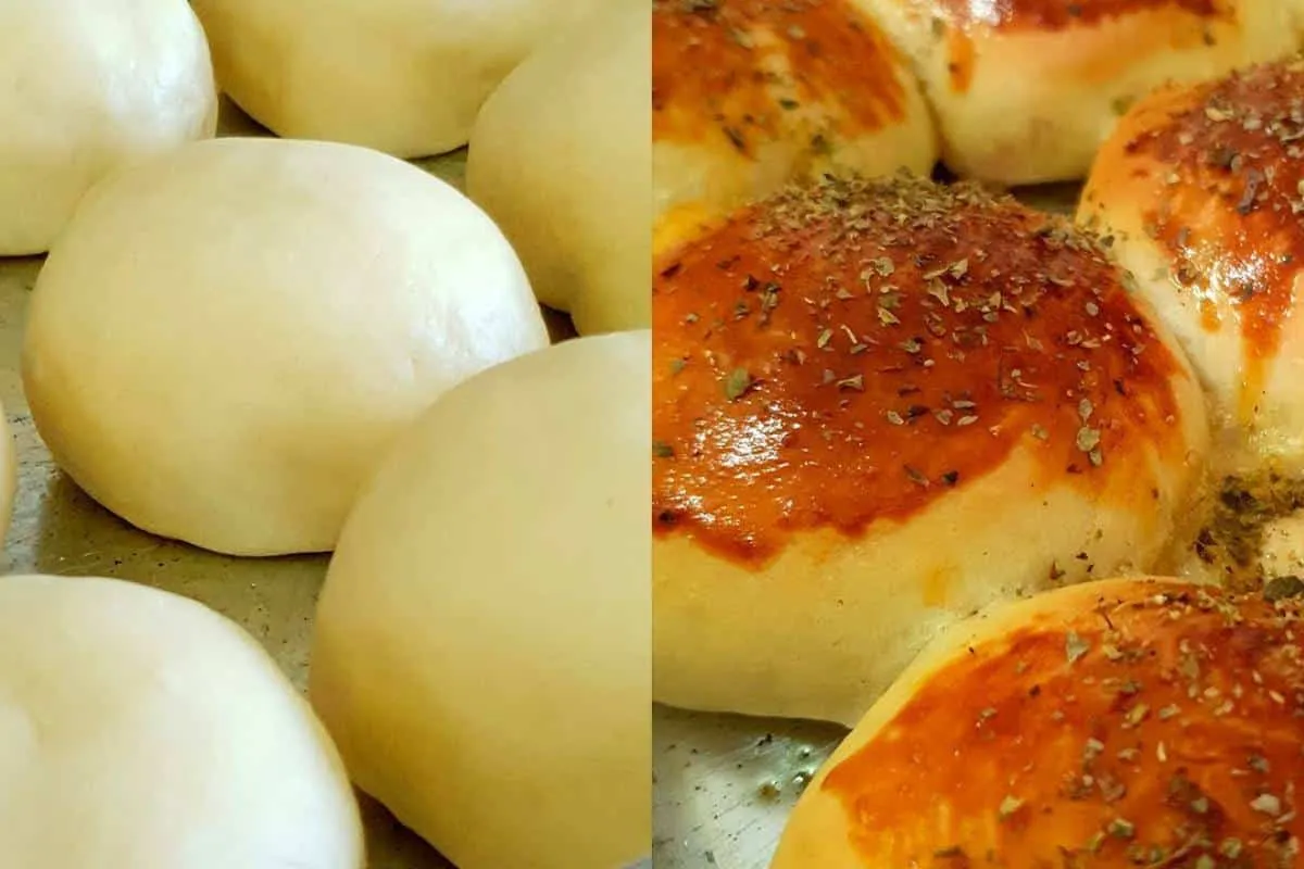 Pãozinho bauru assado fica de dar água na boca de tão gostos
