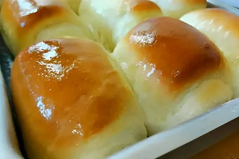 Pãozinho de algodão que não precisa sovar fica fofinho e des