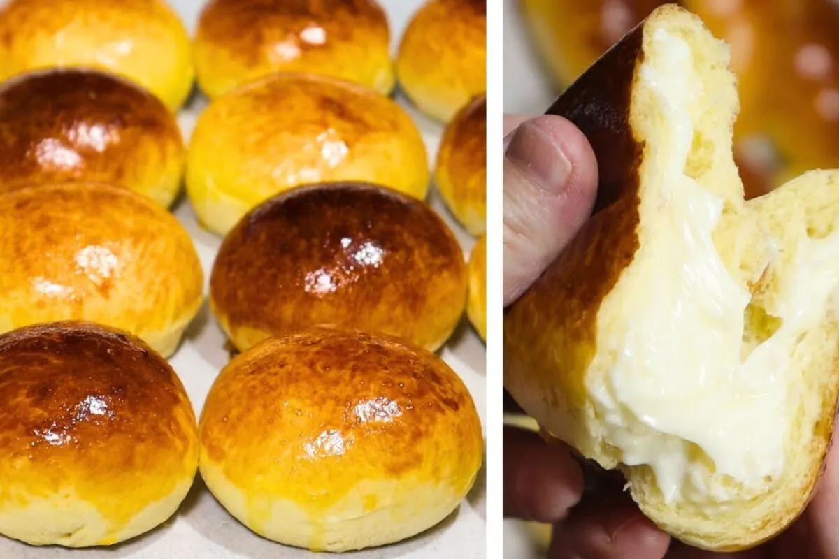 Pãozinho de batata com requeijão super fofinho e leve perfei